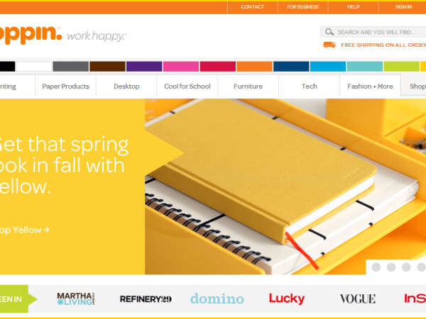 Poppin makes office supplies fun and colorful