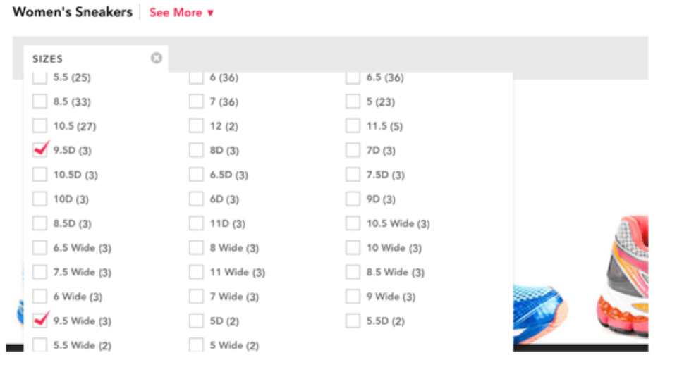 navigation & refinements